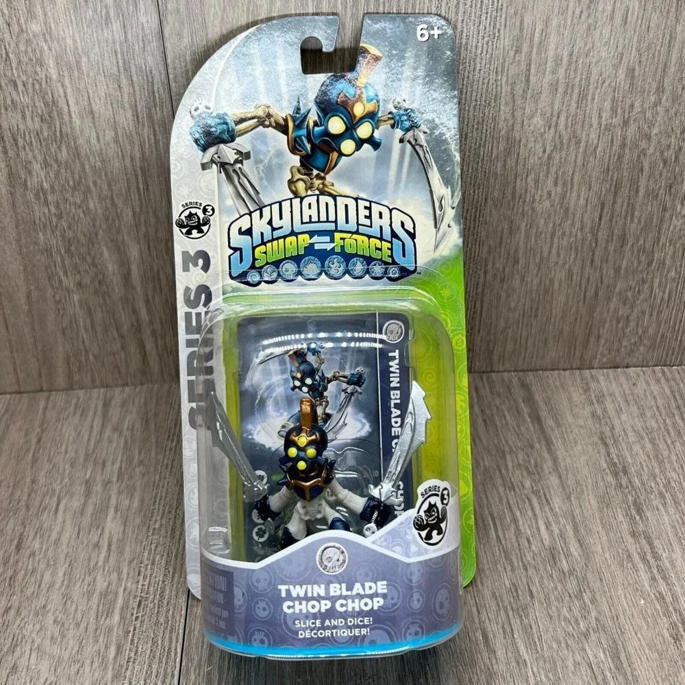 Skylanders Swap Force Series 3 Twin Blade Chop Chop Character Figure Ages 6+ NEW